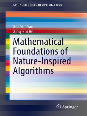 cover image of Mathematical Foundations of Nature-Inspired Algorithms